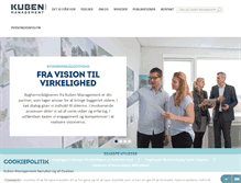 Tablet Screenshot of kubenman.dk